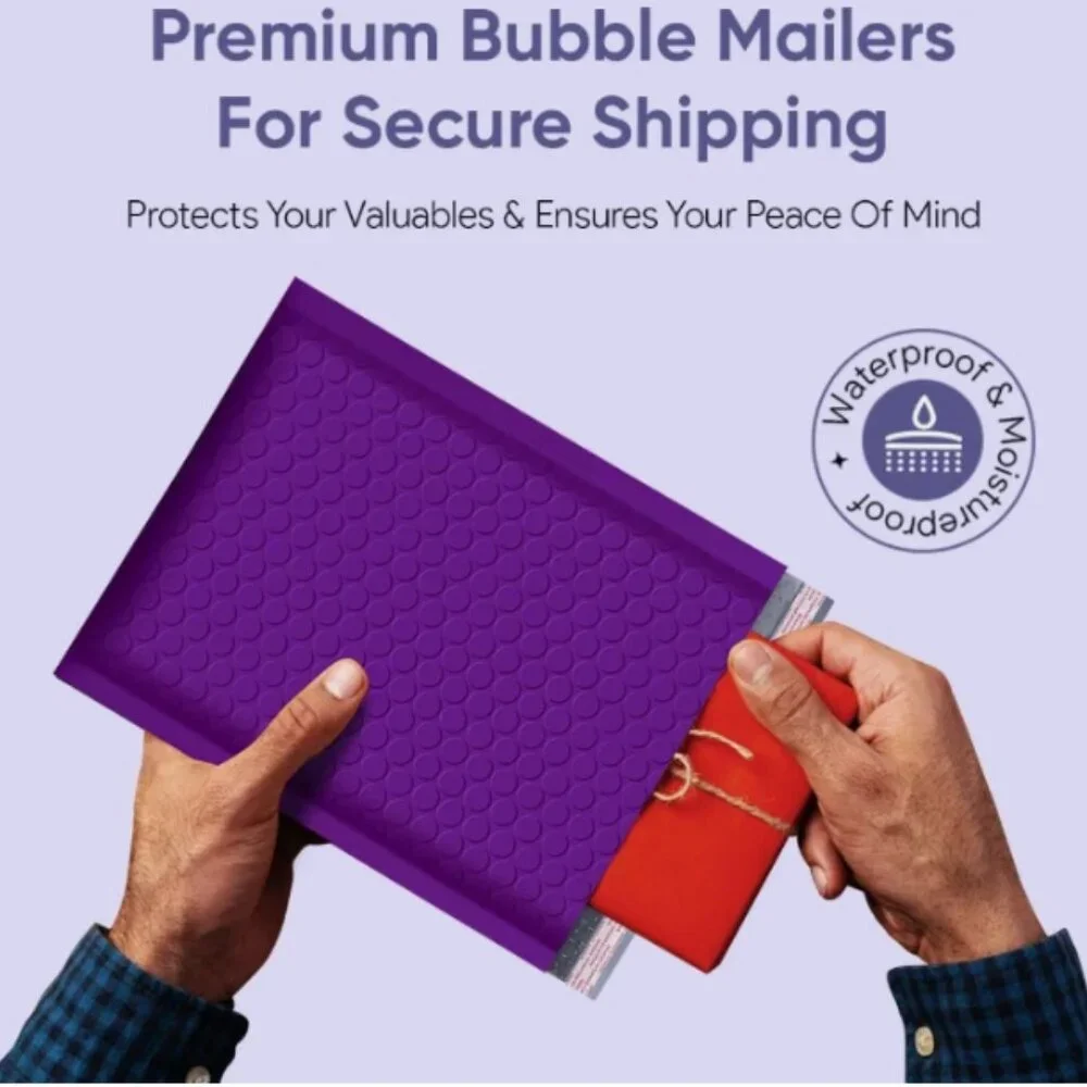 Poly Bubble Mailers Padded Envelopes 25‎ Mailing Bags 8x12